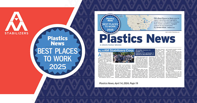 AM Stabilizers Plastics News best places to work 2025